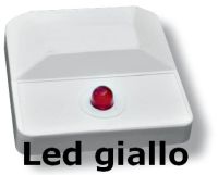 Marchio: UNITEK. Articolo: UTKRO110LG. Ripetitore ottico 12/24 volt led diam. 10 mm. Giallo fisso o lampeggiante 