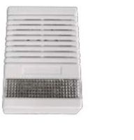 Marchio: UNITEK. Articolo: UTKASTR50. Sirena piezoelettrica con flash allo Xeno da interno. Alimentazione 12VCC. Adatta per installazioni in impianti di sicurezza antintrusione.  