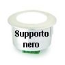 Marchio: VENITEM. Articolo: 20209221. Ripetitore da incasso RLI alim. da 3V a 30V supporto nero luce bianca 