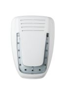 Marchio: VENITEM. Articolo: 20200104. Sirena autoalimentata a 13.8 Vdc con lampeggiante a led e sistema Antischiuma-antishock. Mose LS bianco opaco cal. Fumè.