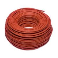 Marchio: ARITECH. Articolo: WFA10210V. Cavo 2x1 mmq di tipo twistato, schermato PH30/90, specifico per sistemi di evacuazione vocale, certificato secondo la norma CEI 20-105 e testato secondo la norma EN50200, come prescritto dalla norma UNI9795, per il mercato italiano. Guaina LSZH a bassa emissione di fumo e senza emissione di alogeni, di colore viola. Schermatura con foglio di alluminio e poliestere, con filo di drenaggio in rame. Due conduttori in rame rosso classe 5. Resistenza al fuoco per 30 minuti (PH30), garantita da isolante in silicone ceramizzante. Isolamento elettrico secondo la norma CEI EN 60332-3-25 100/100 V Uo=400 V, FG4O(H)M1. Prezzo al metro, fornito in bobine da 200m.