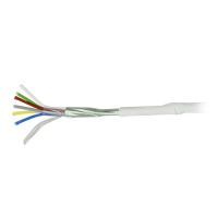 Marchio: DIERRETVCC. Articolo: VH-CA6-100-H. Bobina di cavo - 100 m - Parallelo DC - 6 x 0.22 mm - Conduttore interno CCA 11/0.3 mm - Isolante PVC 2.5 mm