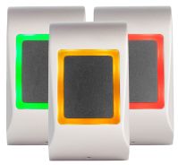 Marchio: ARITECH. Articolo: ACL800SUW-RDMF-S. Lettore Mifare, uscita Wiegand, colore argento