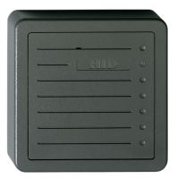 Marchio: ARITECH. Articolo: ACI755. Lettore di prossimità tipo PROXPRO. Distanza di lettura da 1 a 20 cm. in funzione alla tipologia di tessera utilizzata. Segnalazione di stato tramite led. Completo di buzzer. Utilizza tessere serie HID. Se collegato sul bus della centrale Master richiede una interfaccia mod. ATS1170.