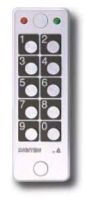 Marchio: ARMAS. Articolo: DIGITEN. Tastiera anti-vandalo con centraline remote • Robusto corpo in alluminio anodizzato • 1 LED libero per l’utente • Protezione anti-svitamento • In dotazione cavo da 10 m • Facilità d’installazione • Centraline remote ad 1 o 2 relè: C408, C409 e C410 • Elettronica impregnata in resina: IP 67 • 12 ÷ 24 Vac/dc • Dimensioni: 126 x 42 x 20 mm