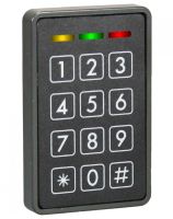 Marchio: ETER. Articolo: ETER CON 460113. Lettore combinato Tastiera + RF 125KHz CP1200 con uscita Wiegand 26 bit - controllo esterno di LED e buzzer - fissaggio a muro - distanza di lettura 5/10cm. - dimensioni 50(L) x 130(A) x 8(P) mm - compatibile con carte 460115 chip EM e FOB - protezione IP67 - alimentazione 12VDC