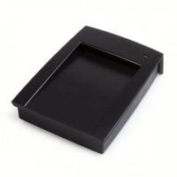 Marchio: ETER. Articolo: ETE RF125B USB. Lettore desktop USB per carte RFID frequenza 125 KHz EM. Utilizzato per registrare e autorizzare carte nel sistema. Non necessita di software o driver per l’installazione. Connessione Standard USB al PC e alimentazione tramite USB. Temperatura: -10°C to 70°C Corrente di lavoro: ≤100mA Dimensioni 106 x 82 x 25mm. Da utilizzarsi con sistemi Suprema. 