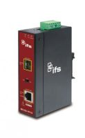 Marchio: ARITECH. Articolo: MC352-1P/1S. 1-Port 10/100/1000Base-T IEEE802.3af/at Copper + 1-Port SFP Unmanaged Media Converter (1x 30WPoE Budget)(-40~75°C) - Power 24-48V DC or 24V AC - Din rail or Wall Mount - accepts SFP Port100Base-SX/FX/BX/LX and 1000Base-SX/BX/LX/LHX/ZX. Additional PSU to be ordered:PS48VDC65W-EU or PS48VDC65W-UKPS48VDC240W-EU or PS48VDC240W-UK Note: New