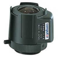 Marchio: ARITECH. Articolo: TG2616FCS-3. Obiettivo autoiris,lunghezza focale f. 2,6mm, formato 1/3”. Attacco CS . Apertura diaframma 1,6-360.
