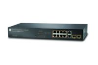 Marchio: ARITECH. Articolo: GE-DS-82-POE. 8-Port 10/100Base-Tx IEEE802.3af Copper Ports + 2-Ports 10/100/1000Base-T TP/ SFP ComboManaged Switch (8x 15,4W PoE Budget)(0~50°C) - accepts SFP-Port 1000Base-SX/BX/LX/LHX/ZX only. Additional PSU to be ordered: internalPSU Note: SFP Modules 100 / 1000 not included