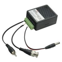 Marchio: DIERRETVCC. Articolo: vh-ba302p. Balun (Transceptor) - 1 canale - Passivo - BNC/RJ45 - Video, Audio, Dati PTZ e Alimentazione - 1 Emissore - Riceve alimentazione a 24 V AC - Converte a 12 V DC per alimentazione telecamere - Larga distanza - Compatibile con BA608VPAD e BA616VPAD