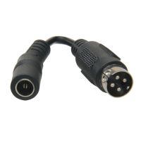 Marchio: DIERRETVCC. Articolo: vh-con-dc-hik. Adattatore DC maschio a connettore 4 pin - Necessario per adattare l'uscita di alimentazione dei DVR SAFIRE a alimentatori DC 12 V standard