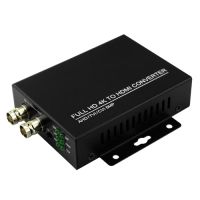 Marchio: DIERRETVCC. Articolo: VH-SF-BNC4K-HDMI. Safire - Converter BNC a HDMI - 1 entrata BNC - 1 uscita BNC - 1 uscita HDMI 1080p - Risoluzione in entrata fino a 8 MPX - Formato di entrata TVI / CVI / AHD / CVBS - 75 ohm e alta impedenza - Possibilità di loop tra BNC