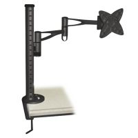 Marchio: DIERRETVCC. Articolo: VH-LCD1327DESK-B. Staffa per monitor LCD standard - Installazione a tavolo - Inclinazione 60º - Rotazione 360º - Resistenza al carico 15 Kg - Supporta schermi 13