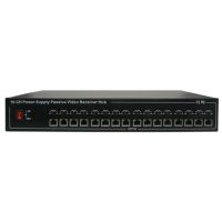 Marchio: DIERRETVCC. Articolo: vh-ba616vpad. Box ricevente balun - 16 canali - Balun ricevitore passivo per canale - BNC/RJ45 - Video, Audio, Dati PTZ e Alimentazione - Fornisce Alimentazione diretta 24 V AC o 28 V AC -  Distanza massima 300 m - Box metallico formato rack - Compatibile con BA302P