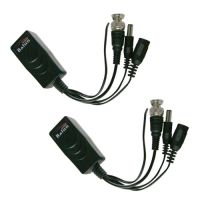 Marchio: DIERRETVCC. Articolo: vh-ba621p. Balun (Transceptor) - 1 canale - Passivo - BNC/RJ45 - video, dati e alimentazione - Distanza illuminazione massima 400 m (video) / 300 m (dati) / 250 m (alimentazione) - 2 unità (emissore e ricevitore)