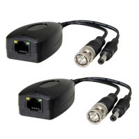 Marchio: DIERRETVCC. Articolo: VH-BA621P-HAC-B. Safire - Balun (Transceptor) - Ottimizzato per HDTVI e HDCVI - 1 canale - Passivo - BNC/RJ45 - Video e alimentazione - Distanza massima 250/250 m (720p/1080p HDTVI) e 400/200 m (720p/1080p HDCVI) - 2 unità (emissore e ricevitore)