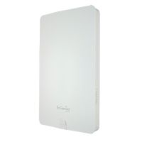Marchio: DIERRETVCC. Articolo: VH-ENS1750. EnGenius - Dispositivo wireless duale – Fino a 450 Mbps in 2.4 Ghz e 1300 Mbps in 5 GHz simultaneamente - IP55, adatto per esterni - Compatibile con gli standard IEEE 802.11a/b/g/n/ac – Supporta lo standard PoE IEEE 802.3at - Antenna interna di 5 dBi onnidirezionale per una copertura di 360º - Due porte Gigabit Ethernet 10/100/1000 Mbps – Iniettore PoE 48V incluso - Grande larghezza di banda per trasmissione di molteplici dispositivi IP (telecamere) ai punti di controllo