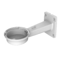 Marchio: DIERRETVCC. Articolo: VH-PFB730W. Staffa di montaggio a parete per telecamere di posizionamento - Alluminio - 162 mm (Al) x 155 (An) x 347.5 (Fo) - Permette di inserire il cablaggio al suo interno - Montaggio a parete - Colore bianco