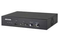Marchio: HIKVISION. Articolo: DS-6904UDI. Decoder digitale 4 canali, compressione video H.265, H.264, MPEG4, 4 uscite video HDMI fino a 4K, 2 uscite BNC, risoluzione in decodifica fino a 12MP, 32 canali in decodifica, capacità di decodifica 12MP@20fps: 4-ch, 8MP@30fps: 8-ch, 5MP@30fps: 12-ch, 3MP@30fps: 12-ch, 2MP@30fps: 32-ch, 2 interfaccia di rete 10/100/1000Mbps management network interface e 2 interfaccie di rete 10/100Mbps,16 ingressi di rete 10/100mbps, 1 RS-232 (RJ 45), 1 RS-485, 1 canale audio in ingresso e 1 in uscita bidirezionale, 4 uscite audio, 8 canali di allarme in ingresso e 8 in uscita, alimentazione 220Vac 70W, temperatura di funzionamento da -10° C a 55° C, dimensioni 440 × 311 × 44.5 mm 