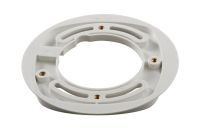 Marchio: HIKVISION. Articolo: DS-1282ZJ-DM. Staffa di giunzione in plastica colore bianco. Dim.: ø 120 mm.