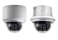 Marchio: HIKVISION. Articolo: DS-2AF4262-A3. Speed Dome AnalogicaSensore 1/3” Sony CCD WDR DigitalePixel Effettivi 976 x 582/650 TVL Colori 700 TVL B/NSensibilità (AGC ON) Col.: 0.1 Lux @ F1.6 B/N: 0.01 Lux @ F1.6Zoom Ottico/Digitale 3.8-45.6 mm, 12x/16xDay & Night ICRLimite Pan/Tilt 360° Infinito -2° ~ 90° (Autoflip)Velocità Pan Manuale 0,1° - 100°/s Preset 100°/sVelocità Tilt Manuale 0,1° - 200°/s Preset 200°/sPreset/Patrol/Pattern 256/8/4Funzioni Smart -Protocollo RS485 Autoadattante (Hikvision, Pelco P, Pelco D)Portata IR -Ingressi/Uscite d'Allarme 2/1Alimentazione 24VAC 12W maxTemperatura d'Esercizio -10°C/+ 50°C, da interno, a superficie o da incasso