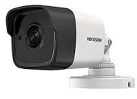 Marchio: HIKVISION. Articolo: DS-2CE16D7T-IT. Telecamera Bullet Compatta Turbo HD-TVI 1080P hight-performance CMOS di tipo Day&Night con filtro IR meccanico, WDR 120, in contenitore per esterno IP66, illuminatore EXIR integrato sino a 40m, sensore CMOS a scansione progressiva 1/3Ó, sensibilit 0.1 Lux F1.2, 0.01 Lux F1.2 con AGC attivo, ottica fissa 3,6mm. Supporta DNR, Eclipse, Slow Shutter, Mirror, Defog, Defect Pixel Correction, dati Up to Coax . Completa di staffa regolabile su tre assi, uscita video HD-TVI, alimentazione 12Vdc 5W, temperatura di esercizio da -40¡C a +60¡C.