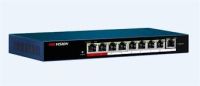 Marchio: HIKVISION. Articolo: DS-3E0109P-E/M. Lo switch PoE DS-3E0109P-E/M è un dispositivo di tipo industriale che consente una trasmissione di rete fluente a tassi di 10 / 100 Mbps. La possibilità di alimentazione PoE, compatibile con lo standard 802.3at, rende il dispositivo ancora più versatile e più facile da installare.