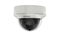 Marchio: HIKVISION. Articolo: DS-2CE56H8T-AITZF. MINIDOME OTTICA VARIFOCALE 4 in 1 WDR 120dB EXIR 2.0 5MPMinidome Turbo HD-TVI 5MP 4 in 1 (TVI-CVI-AHD-CVBS) di tipo Day&Night con filtro IR meccanico, WDR130dB in contenitore per esterno IP67, illuminatore EXIR 2.0 integrato sino a 60m, sensore 5MP Progressive Scan CMOS, sensibilità 0.003 Lux F1.2 con AGC attivo, 0 Lux con IR, ottica varifocale motorizzata 2.7-13.5mm. Supporta 3D Digital Noise Reduction, BLC, HLC, Smart IR. dati Up to Coax con HIKVISON-C. Uscita video HD-TVI alimentazione 9.6 VDC a 14.4 VDC; 19.2 VAC a 28.8 VAC, 8W temperatura di esercizio da -40°C a +50°C.