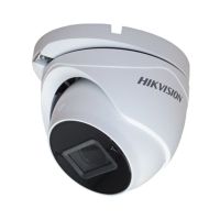 Marchio: HIKVISION. Articolo: DS-2CE56H1T-IT3ZE. TURRET OTTICA VARIFOCALE D-WDR POC 5MPTurret HD-TVI PoC 5MP di tipo Day&Night con filtro IR meccanico, in contenitore per esterno IP67, illuminatore EXIR 2.0 integrato sino a 40m, sensore 5MP CMOS, sensibilità 0.01 Lux F1.2 con AGC attivo, 0 Lux con IR, ottica varifocale motorizzata 2.8-12mm. Supporta 3D Digital noise reduction, BLC, Smart IR, DWDR dati Up to Coax con HIKVISON-C. Uscita video HD-TVI, alimentazione 12Vdc 5W, temperatura di esercizio da -40°C a +60°C. OSD IP67