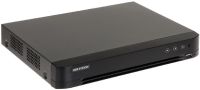 Marchio: HIKVISION. Articolo: iDS-7216HQHI-K1/4S. DVR ACUSENSE 1*HDD 1TB VIDEODVR 16 CH self-adaptive HDTVI 3MP /AHD 2MP / HD CVI 2MP/IP/CVBS, accetta fino a 24 telecamere IP a 6MP , risoluzione analogica TVI fino a 3MP/2MP@15Fps, compressione video H.265+/H.265/H.264+/H.264, uscita video HDMI - VGA - CVBS, I/O audio 1/1. 1 RJ45 10M/100M/1000M, protocolli di rete TCP/IP, PPPoE, DHCP, Hik-Connect, DNS, DDNS, NTP, SADP, NFS, iSCSI, UPnP™, HTTPS, ONVIF. Supporta controllo PTZ via Omnicat, sino a 128 connessioni simultanee, supporta accesso a Hik-Connect. 1 HDD sata fino a 10TB, 2 porte USB 2.0, 1 RS485 , alimentazione 12VDC, temperatura di funzionamento -10 ºC to +55 ºC, assorbimento 25W. Dati Up to coax, Smart Features: Smart Search. Deep Learning: 4ch Human&Vehicle Detection/Search. Playback sincronizzato 16ch. 1HDD DA 1TB INCLUSO (SPECIFICO PER APPLICAZIONI DI VIDEOSORVEGLIANZA)